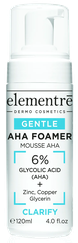 ELEMENTRE Glycolic 6% AHA attīrošas putas,
