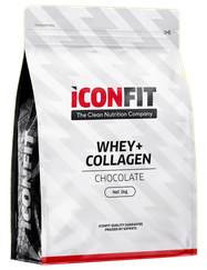 ICONFIT Whey+Collagen - Vanilla pulveris, 1000 g