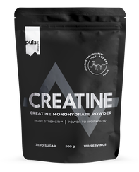 PULS NUTRITION Creatine unflavoured pulveris, 500 g
