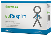 GORESPIRO Ar augu ekstraktiem kapsulas, 30 gab.