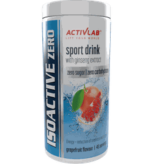 ACTIVLAB Iso Active Zero Grapefruit pulveris, 225 g