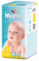 MAGICS Flexidry Mini 2 (4-8 kg) autiņbiksītes, 42 gab.