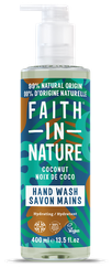 FAITH IN NATURE Coconut šķidrās ziepes, 400 ml