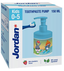 JORDAN Kids Pump (0-5) zobu pasta, 150 ml