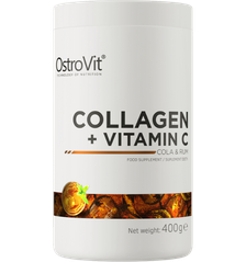 OSTROVIT Collagen+Vitamin C Cola&Rum milteliai, 400 g