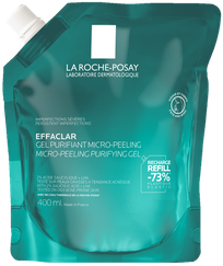 LA ROCHE-POSAY Effaclar (Refill) attīrošs gels, 400 ml