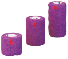 GENIA Bitter Strap Band, Violeta, 10 cm x 4,5 m elastīga pašlīmējoša saite, 1