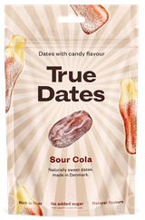 TRUE DATES  Sour Cola dateles, 100 g