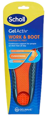 SCHOLL GelActiv Work&Boot (35,5-40,5 izm.) iekšzoles, 1 pāris