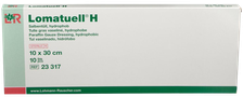 LOMATUELL H 10x30 cm sterils brūču pārsējs, 10 gab.