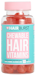 HAIRBURST Chewable Hair Vitamins pastilės, 60 vnt.
