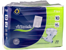 ATTENDS Flex XL/10 autiņbiksītes, 20 gab.