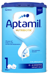 APTAMIL   1 Nutribiotik,  0+ piena maisījums, 800 g