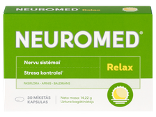 NEUROMED Relax mīkstās kapsulas, 30 gab.