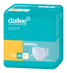 DAILEE Pant Normal M biksītes, 15 gab.
