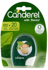 CANDEREL Stevia tabletes, 120 gab.