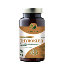 CLARIWELL Thyrokler Vairogdziedzera Darbībai kapsulas, 60 gab.