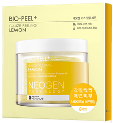 NEOGEN Dermalogy Bio-Peel Gauze Peeling - Lemon pīlinga spilventiņi, 8 gab.