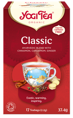 YOGI TEA Classic Bio tēja maisiņos, 17 gab.
