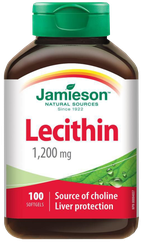 JAMIESON Lecithin 1200 mg mīkstās kapsulas, 100 gab.