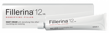 FILLERINA  12HA Grade 4 Night sejas krēms, 50 ml