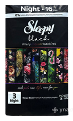 SLEEPY Black Night higiēniskās paketes, 16 gab.
