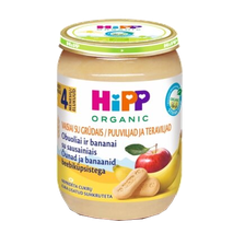 HIPP Ābolu, Banānu, Cepumu (4m+) biezenis, 190 g