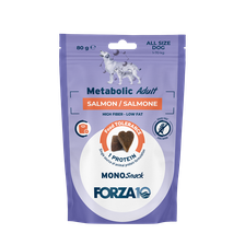 FORZA10 Monosnack Metabolic Adult Lasis, Suņiem gardumi, 80 g