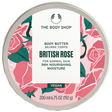 THE BODY SHOP British Rose ķermeņa sviests, 200 ml