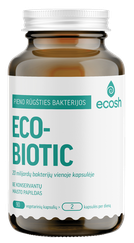 ECOSH Ecobiotic kapsulės, 90 vnt.