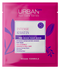URBAN CARE Intense Keratin Pre-Wash maska matiem, 50 ml
