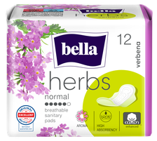 BELLA Herbs Verbena higiēniskās paketes, 12 gab.