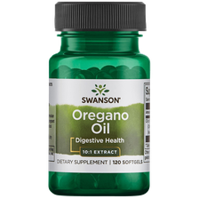 SWANSON Raudonėlio (oregano) aliejus, imuniteto stiprinimui,  kapsulės, 120 vnt.