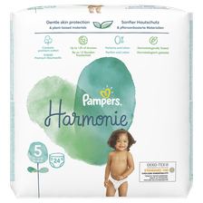 PAMPERS Harmonie, VP, S5 autiņbiksītes, 24 gab.