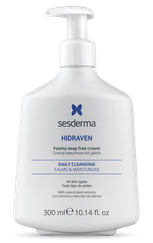 SESDERMA Hidraven Foamy Soap-Free attīrošs krēms, 300 ml