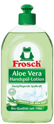 FROSCH Lotion Aloe Vera trauku mazgāšanas līdzeklis, 500 ml