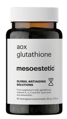 MESOESTETIC Aox Gluthatione pastilas, 60 gab.