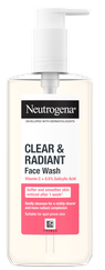 NEUTROGENA Clear&Radiant līdzeklis sejas mazgāšanai, 200 ml