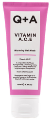 Q+A Vitamin A.C.E Warming Gel  maska, 75 ml
