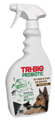 TRI-BIO Probiotiskais Biolīdzeklis Mājdzīvnieku Smaku Un Traipu Likvidēšanai tīrīšanas līdzeklis, 420 ml