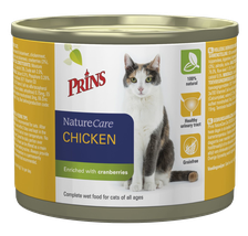 PRINS NatureCare Cat Chicken mitrā barība, 200 g