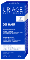 URIAGE DS Hair Kerato-Reducing Treatment šampūns, 150 ml