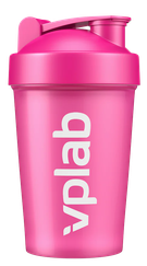 VPLAB Shaker with Blender Ball 500ml Pink šeikeris, 1 gab.