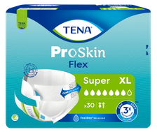 TENA Flex Super XL autiņbiksītes, 30 gab.