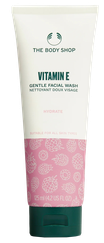THE BODY SHOP Vitamin E Gentle sejas ādas attīrīšanai, 125 ml