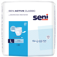 SENI Active Classic Large (100-135 cm) biksītes, 30 gab.