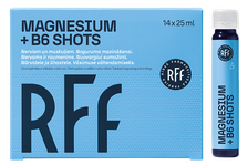 RFF Magnesium + B6 Shots (25 ml) pudelītes, 14 gab.
