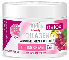 VICTORIA BEAUTY Detox Lifting Effect sejas krēms, 50 ml