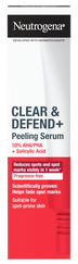 NEUTROGENA Clear & Defend+ pīlinga serums, 30 ml
