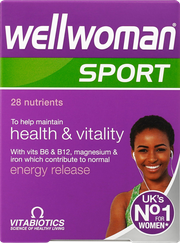 WELLWOMAN Sport tabletes, 30 gab.